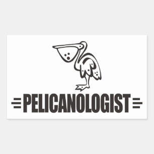 Funny Pelican Sticker