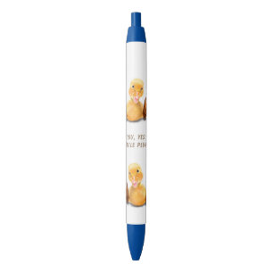 Funny Pen Gift with Happy Yellow Duck - Smile