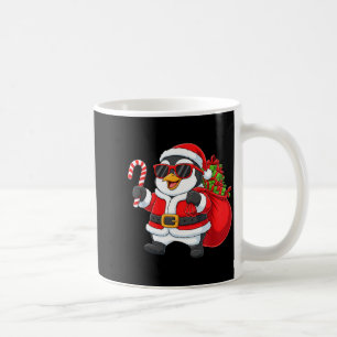 Funny Penguin Christmas Santa Outfit Xmas Boys Gir Coffee Mug