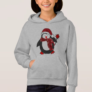 funny penguin cold winter christmas kids
