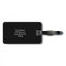 Funny penguin luggage tag | Whimsical animal image