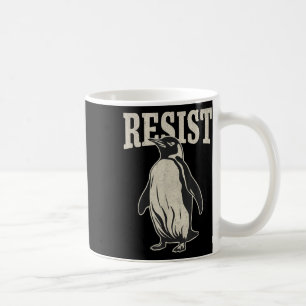 Funny Penguin Resist Cool Penguins Resist Coffee Mug