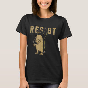 Funny Penguin Resist Penguins Protest Against Tari T-Shirt