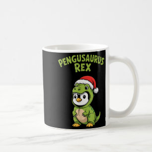 Funny Penguin T-rex Costume Christmas Kids Boys  Coffee Mug