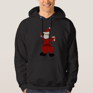 Funny Père Noël Sweat - shirt à capuche