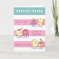 FUNNY PERFECT PAIR ANNIVERSARY CARD