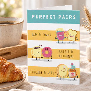 FUNNY PERFECT PAIR ANNIVERSARY CARD