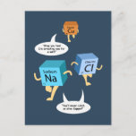 Funny Periodic Table Chemistry Humour Postcard<br><div class="desc">Funny humour post card a chemistry student or teacher would love</div>