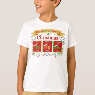 Funny Periodic Table Christmas T-Shirt