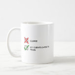 Funny Personal Trainer Humour Coffee Mug<br><div class="desc">Start your day with a smile and a workout mindset with this funny design. Adorned with a witty text,  it's the perfect accessory for any personal trainer.</div>