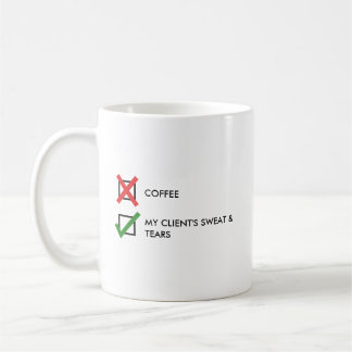 Funny Personal Trainer Humour Coffee Mug