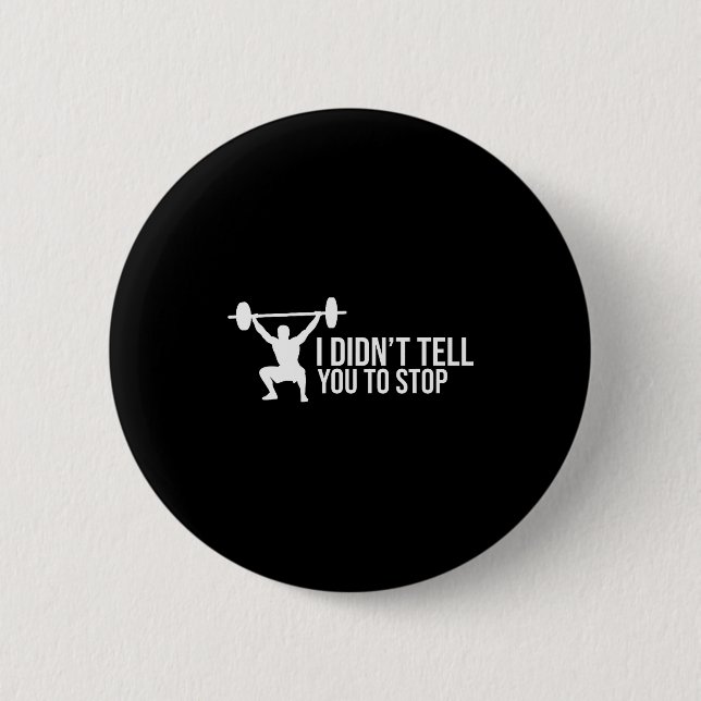Funny Personal Trainer Saying Gift Gym Coach Train 2 Inch Round Button (Front)