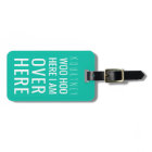 Funny Personalized Bag Attention | Humour Green