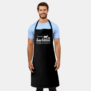 Funny Personalized Barbecue Chef Apron