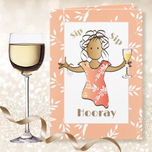 Funny Personalized Birthday Card for Her