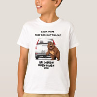 Funny Personalized Camping Bear Family Reunion