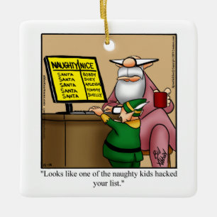 Funny Personalized Christmas Ornament Gift