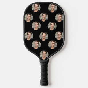 Funny personalized face, Custom photo Pickleball Paddle