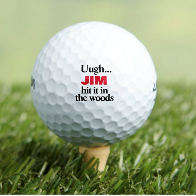 Funny Personalized Golf Balls (Creator Uploaded)
