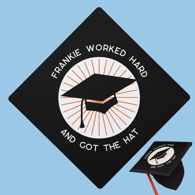 Funny Personalized Graduation Cap Topper (Creator Uploaded)
