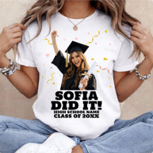 Funny Personalized Graduation Party Custom Photo