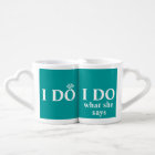 Funny Personalized "I Do" Wedding Anniversary