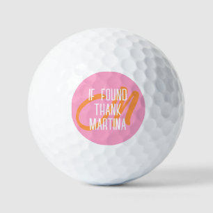 Funny Personalized Name Golf Balls