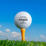 Funny Personalized Name Lost  Golf Balls<br><div class="desc">Funny personalized name lost golf ball.</div>