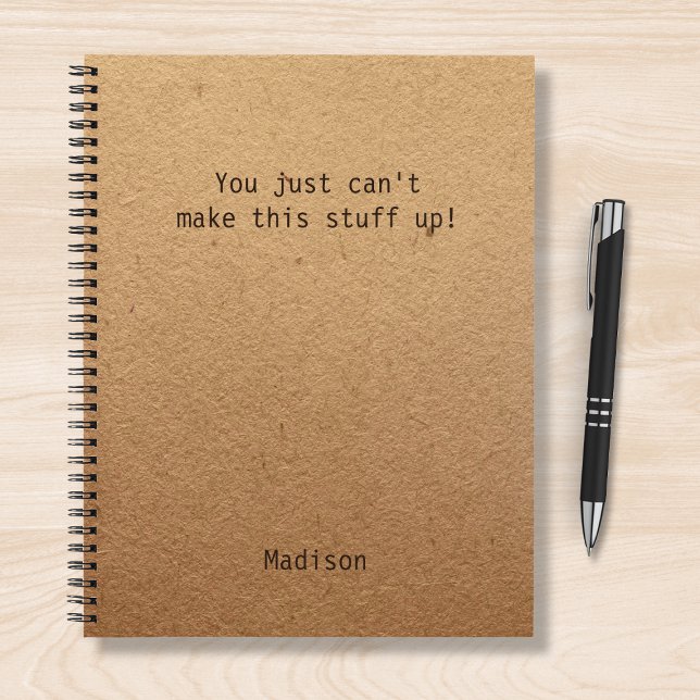 Funny Personalized Notes Office Meeting Notebook (Creator Uploaded)