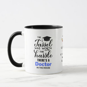 FUNNY Personalized PhD Graduation Graduate Quote Mug