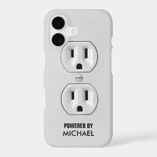 Funny Personalized Power Outlet (Back)