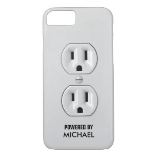 Funny Personalized Power Outlet iPhone 8/7 Case