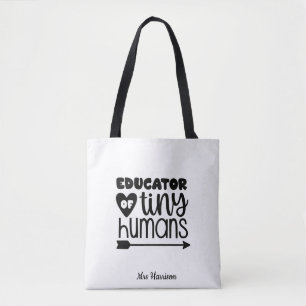 Funny personalized Teacher's gift Tote Bag