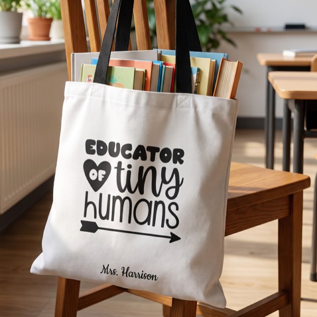 Funny personalized Teacher's gift Tote Bag (Creator Uploaded)