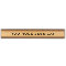 Funny personalized You rule wooden ruler