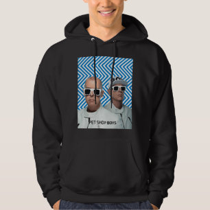Funny Pet  80s Synth Music Band Sunset Pop Boys Hoodie