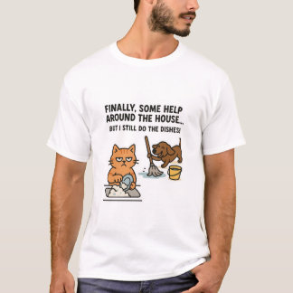 Funny Pet Chores T-Shirt