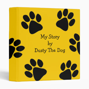Funny Pet Dog Customizable Photo Scrapbook Binder