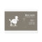 Funny pet grooming Business Card