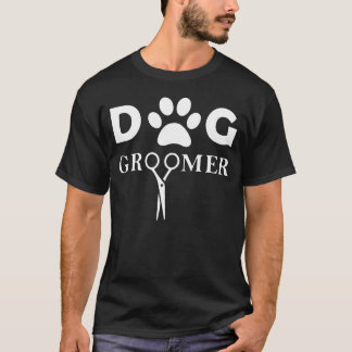 Funny Pet Workwear Grooming Dog Groomer Men Women T-Shirt