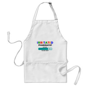Funny Pharmacist Loading T-Shirts Standard Apron
