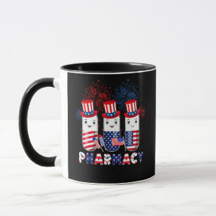 Funny Pharmacy Squad Uncle Sam Pills Happy Mug