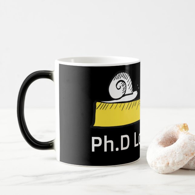 Funny Phd loading mug (With Donut)