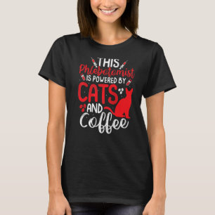 Funny Phlebotomy Phlebotomist Nurse Funny Cat Love T-Shirt