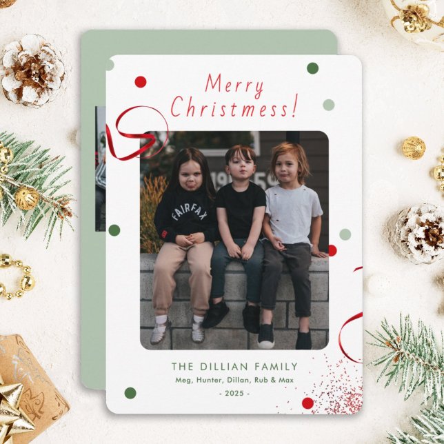 Funny photo Christmas card Merry Christmess (Creator Uploaded)