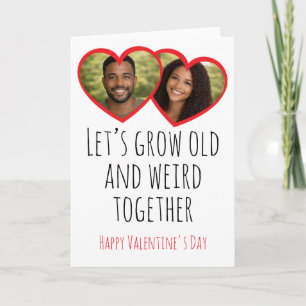 Funny Photo Cupid Valentine's Day Card For Couples
