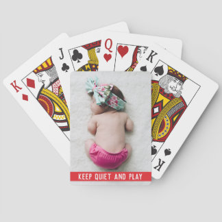 Funny Photo Custom Playing Cards Personalized