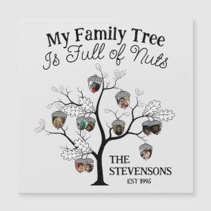 Funny Photo Family Tree is Full of Nuts Christmas 
