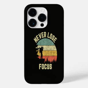Funny Photographer Camera Never Lose Focus Case-Mate iPhone 14 Pro Case