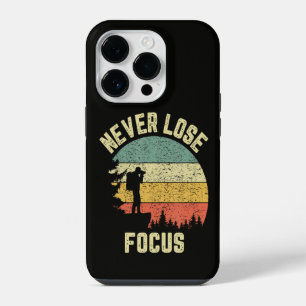 Funny Photographer Camera Never Lose Focus iPhone 14 Pro Case